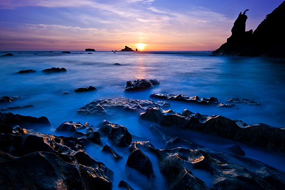 Rialto Beach Oregon Coast Sunset